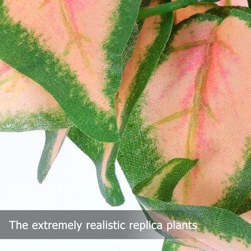 Cabilock Artificial Hanging Vines for Reptile Habitat, Bendable Plastic Jungle Vines 30cm, Fake Climbing Plants for Lizard Terrarium, Snake and Chameleon Pet Box Decor, 3pcs Set