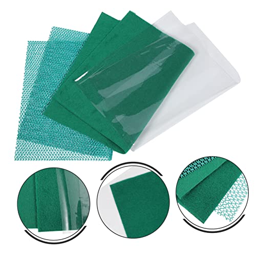 BESPORTBLE 1set Reptile Carpet Mat for Tortoises Snakes and Lizards Comfortable Breathable Substrate Liner for Terrarium Bedding and Washable