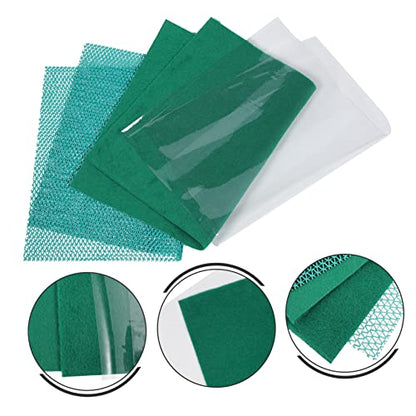 BESPORTBLE 1set Reptile Carpet Mat for Tortoises Snakes and Lizards Comfortable Breathable Substrate Liner for Terrarium Bedding and Washable