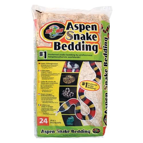 Zoo Med Aspen Snake Bedding [Set of 3] Size: 24 Quarts