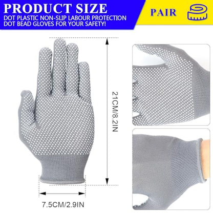 Anti-Bite Gloves, Pet Chewing Protective Handling Gloves for Bird & Parrot - color: Gray