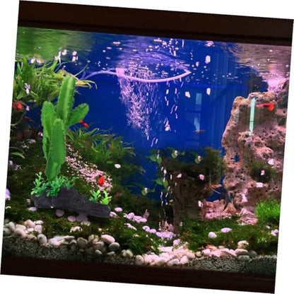 Cabilock Artificial Cactus Plant Aquarium Decor Plastic Simulation Underwater Plant for Fish Tank Reptile Terrarium Landscaping Ornament