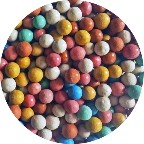 Colorful Leca Clay Pebbles 5LBS for Plants 8-10mm Natural Organic Leca Balls Indoor Potting Garden Soil for Orchid, Succulents, Hydroponics, Decoration, Drainage (Colorful-1, 5 lbs) - color: Colorful, size: 5LBS