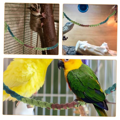 3pcs Climbing Vine Toys for Crabs Reptile Tank Climbing Ropes Rope Ladders Terrarium Decor