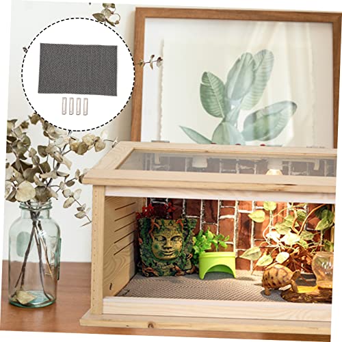 Milisten Reptile Terrarium Liner Reptile Substrate Liner Non Adhesive Mats Lizard Carpet Mat Polyester Supply
