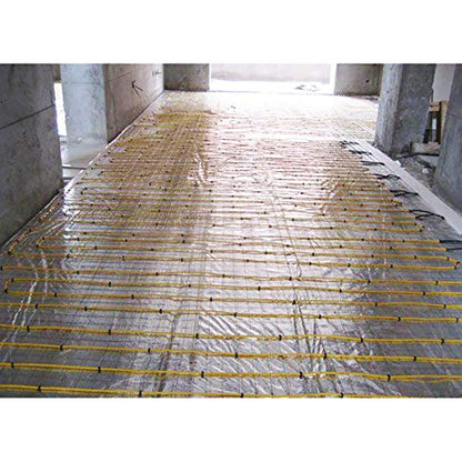 49-Feet 220V Floor Heating Cable 12K Carbon Fiber Heating Wire Electric Radiant for Warm Floor Green House - size: 49-Feet
