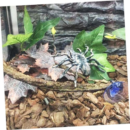 2Pcs Reptile Vines Terrarium Branch Suction Cups Artificial Climbing Simulation Plant for Lizards Snakes and Frogs PET Habitat Decor