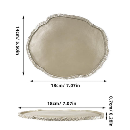 UEETEK Resin Reptile Water Dish 7x5.5x0.3in – Anti-Tip Flat Bowl for Mess-Free Hydration & Feeding, Terrarium Corner Fit for Snakes, Turtles, Lizards