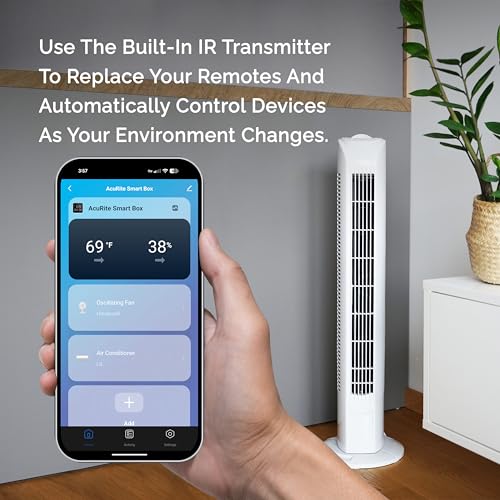 AcuRite Digital Indoor Thermometer and Hygrometer, Infrared Controller - color: Infrared Controller