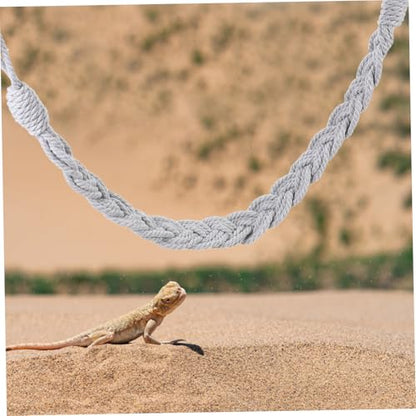 Toddmomy Crab Climbing Hanging Crab Rope and Decorative Vines for Bearded Dragon Hammocks for Reptile Enclosures and Terrariums Compact and Stylish Habitat Decor
