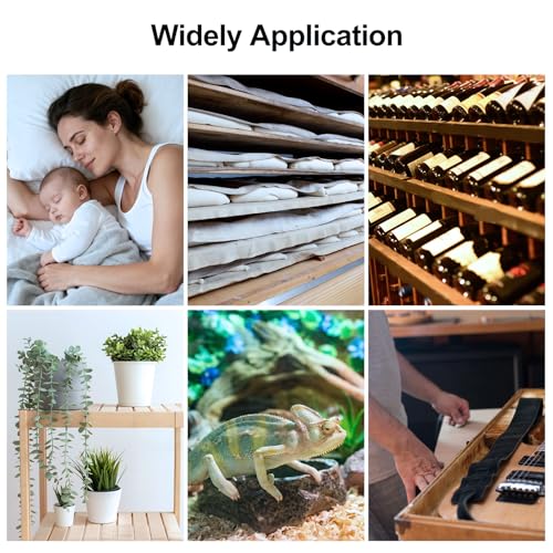 eMylo WiFi Thermometer Hygrometer, Wireless Indoor Temperature Humidity Sensor with App Alert, Free Data Storage Export, Smart Monitor for Home Greenhouse Bedroom, Compatible with Alexa (2-Pack)