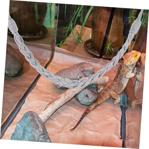 Toddmomy Crab Climbing Hanging Crab Rope and Decorative Vines for Bearded Dragon Hammocks for Reptile Enclosures and Terrariums Compact and Stylish Habitat Decor