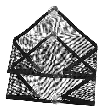 BESTOYARD 2pcs Lizard Hammock Summer Squirrel Hammock Lizard Hanging Bed House Little Critters Toys Mesh Reptile Hammock Bearded Dragon Basking Platform Hermit Crab Tank Glue Net Serpentine