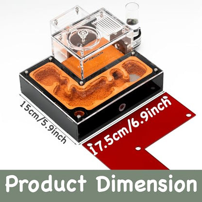 Terra Core Small Progressive Formicarium Ant Nest with Starter Kit - size: Terra Core Series - Small Progressive