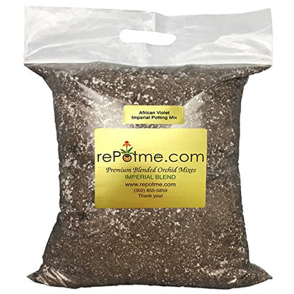 rePotme African Violet Imperial Potting Soil Mix - Mini Bag - color: African Violet, size: Mini Bag - 2 Quarts