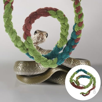 HANABASS Hermit Crab Climbing Vine Artificial Reptile Terrarium Vine Decorative Rope for Small Reptiles Habitat Enclosure Accessories