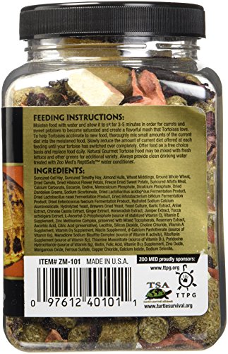 Zoo Med Gourmet Tortoise Food, 7.5 oz - size: 1 Count (Pack of 1)