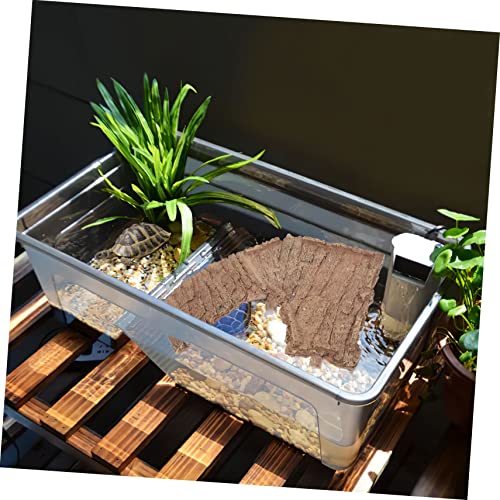 Mipcase Turtle Tank Basking Platform Fish Tank Decoration Reptile Basking Stand