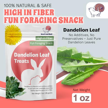 Snout and Shell Small Pet Mega Pack – 6 Natural Treats: Pea Flakes, Dandelion, Raspberry Leaf, Marigold, Rose Petals & Hibiscus – For Rabbits, Guinea Pigs, Chinchillas & More – Foraging & Health Boost
