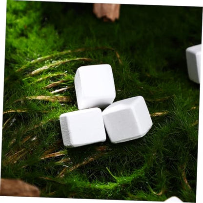 30pcs Reptile Calcium Blocks Natural Rocks for Turtles Tortoises Frogs Lizards Chameleons Enhances Health Water Stability Mineral
