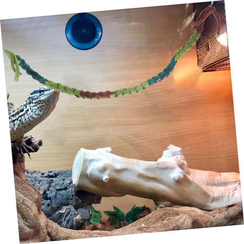 BESPORTBLE 2pcs Climbing Rope Toys for Crab Reptile Tank Climbing Vine Terrarium Accessory Decor