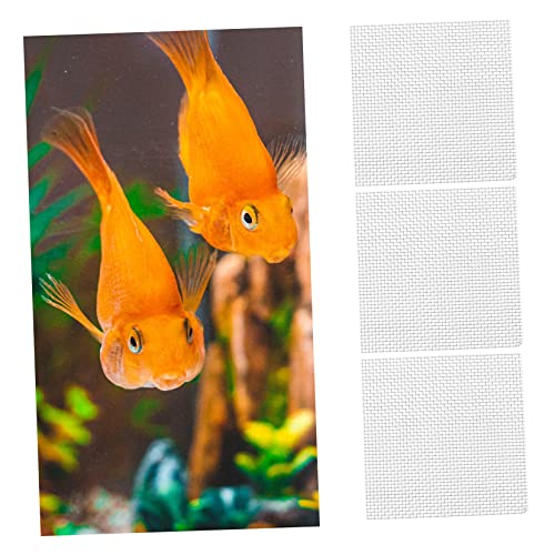 10pcs DIY Aquarium Background Grass Plant Net Stainless Steel Mesh Fish Tank Accessory Easy to Use