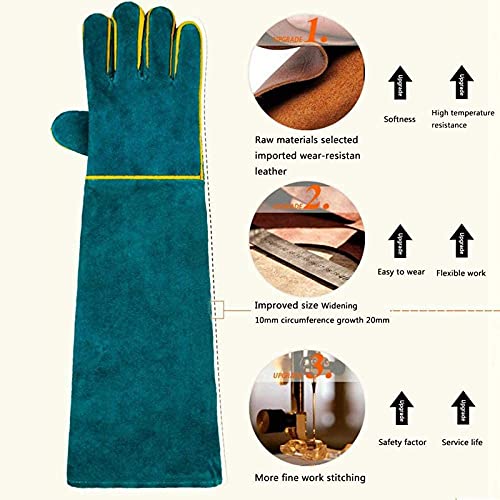 Dog training Thickened anti-bite gloves prevent lizard python's bite gloves