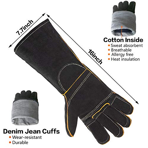 TIROTECHS Build Trust & Protect Your Hands - Bite-Proof Animal Handling Gloves for Safe & Loving Pet Care with Dogs and Cats