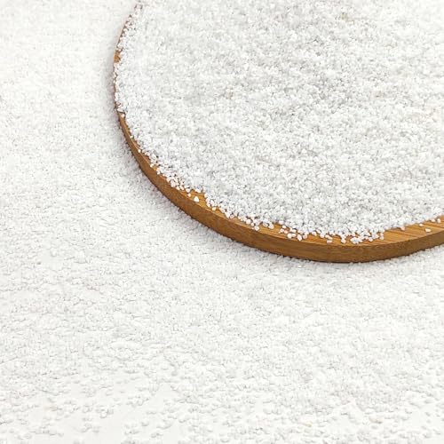 FANTIAN 10 lbs Aquarium Sand, 0.4-0.8 mm Aquarium Gravel for Fish Tank. Decorative White Sand for Fish Tank, Paintings, Plants Potted, Candle, Vase and Crafts - color: White-XXS, size: 10 LB