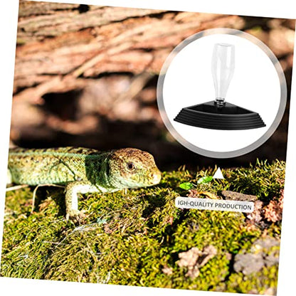 1pc Reptile Automatic Water Fountain Pet Water Bowl for Tortoise Lizard Other Reptiles Easy to Install Safe Convenient Feeding Tool