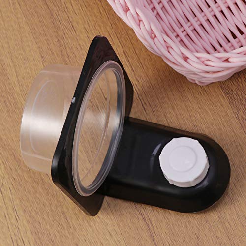 ULTECHNOVO Reptile Feeding Bowl, Food Water Dish Drinking Feeder Single Case Suction Cup Style Pet Accessories for Tortoise Reptile Lizard Gecko 2pcs
