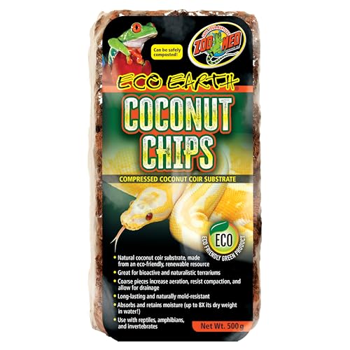 Zoo Med Eco Earth Coconut Chips, Single Brick