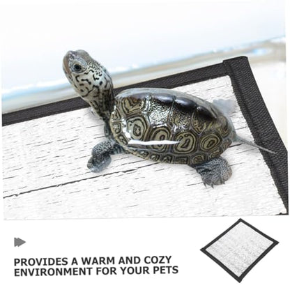 WOONEKY Outdoor Animal Heating Pad Insulation Film Pet Reptile Heating Pad Energy Efficient Easy Maintenance - size: 16.00X16.00X0.10CM