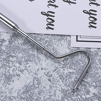 Happyyami Tool Snake Hook Grabber Adjustable Snake Ring Catcher Stick Handheld Up for Catching Controlling Moving Telescoping Pole with Hook Grabber
