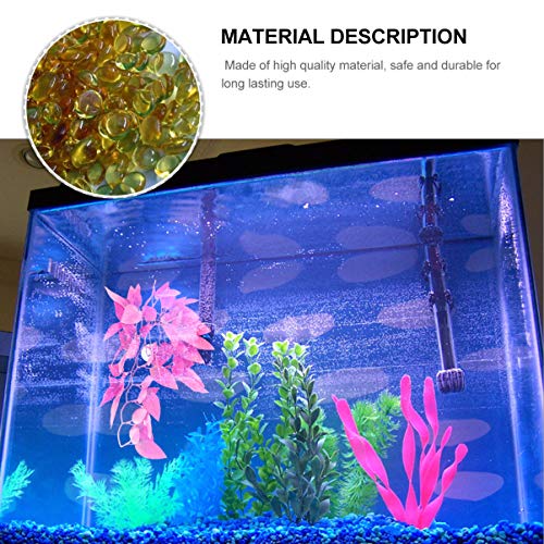 POPETPOP Reptile Plants for Terrarium : Resin Aquarium Plant with Suction Cup Artificial Rattan for Lizard Gecko Snake, 11.81x4.72x 0.78 inch