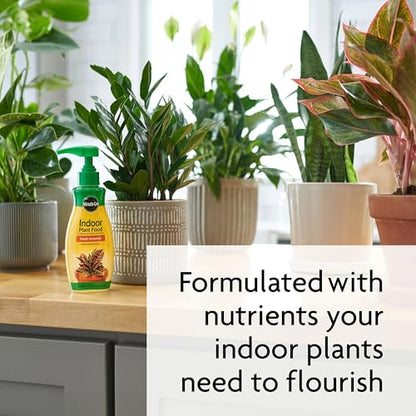 Miracle-Gro Indoor Potting Mix (6 qt.) and Indoor Plant Food (8 oz.) - Bundle for Growing and Fertilizing Houseplants - size: Bundle Pack
