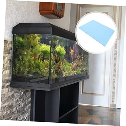 TOYANDONA Thickened Fish Tank Mat Non Slip Aquarium Pad for Tanks Durable Under Aquarium Floor Mat Wear Resistant Lightweight for Fish Keeping Enthusiasts - color: Blue