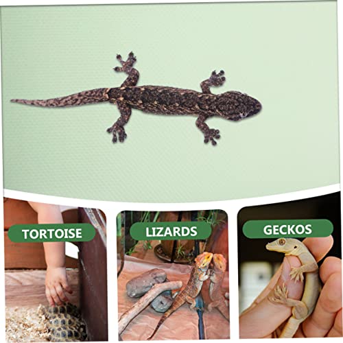 Mikikit Reptile Carpet Mat for Terrarium Bedding Durable Eva Substrate Liner for Bearded Dragon Leopard Gecko and Other Reptiles Easy to Clean Non-Absorbent Design - color: Light Green