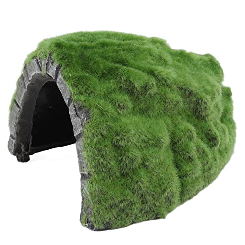 Basking, Reptile Hide Tortoise Hideout Rock Reptile Rock Hide Cave Tortoise for Lizards Frogs Turtles Amphibians