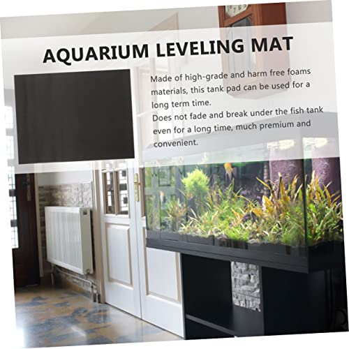 Aquarium Bottom Mat Kit Terrarium Cages Tank Pad Turtle Tank Fish Tanks Gecko Snake Crested Betta Fish Tank Pond Pump Reptile Substrate Fish Tank Gravel Enclosure Black Cotton - size: 60.00X40.00X0.60CM