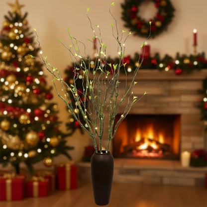 3pcs 49 inch Artificial Evergreen Vine Branches for Decoration Wall Tree Artificial Hanging Leaf Plant Indoor and Outdoor Decorative Fake Plants (Dark Green)