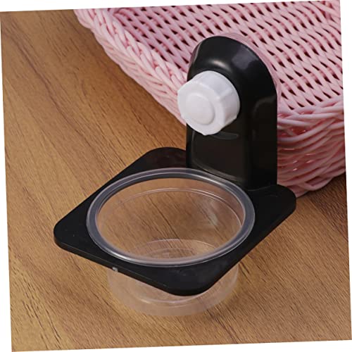 Hemoton 3pcs Tortoise Food Dish for Reptiles Reptile Water Bowl Suction Cups Feeder Bowl for Tanks