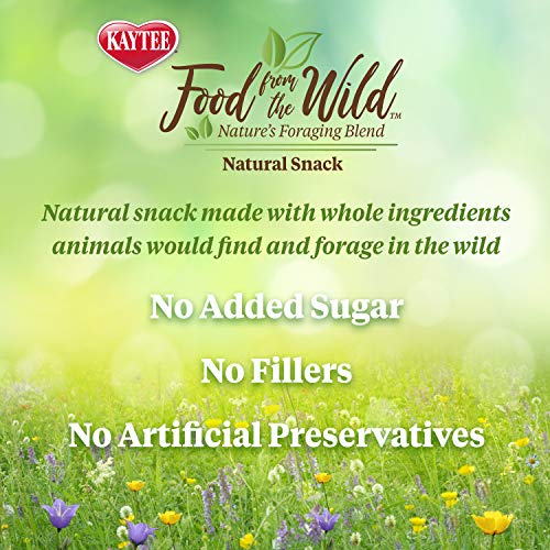 Kaytee Food from The Wild Natural Snack for Pet Rabbits, Guinea Pigs and Other Small Animals, 1 Ounce (Pack of 2) - size: 1 Ounce (Pack of 2)