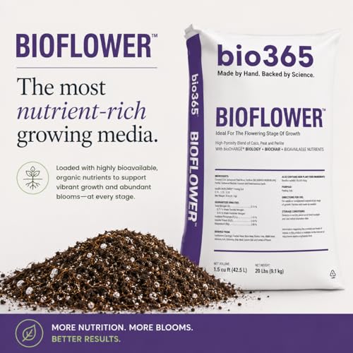 BIOFLOWER - 1.5cu ft - Bag - Blend of Fine Coir, Coarse Peat, & Super Coarse Perlite - color: BIOFLOWER, size: 1.5 Cubic Feet