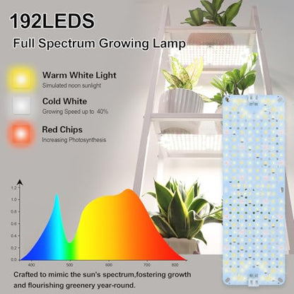 FRGROW 3Pack Flat Grow Lights for Indoor Plants, Seed Starting, Veg, 4/8/12/16/20H Timer, Light and Thin 30W Grow Lights for Under Cabinet Plant/Shelves, Two Connection Modes, Quick Installation - size: XLZB-3Pack-30W