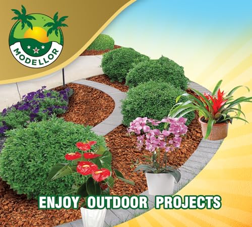 MODELLOR Premium Super Washed, Clean, Coco Chips [10 lb], Yields 2 cu ft. of Loose Chips. Plant Substrate, Organic, Reptile Bedding, Odor Absorbing, Grow Orchids, Mulch Indoor, Outdoor.