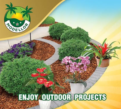 MODELLOR Premium Super Washed, Clean, Coco Chips [10 lb], Yields 2 cu ft. of Loose Chips. Plant Substrate, Organic, Reptile Bedding, Odor Absorbing, Grow Orchids, Mulch Indoor, Outdoor.