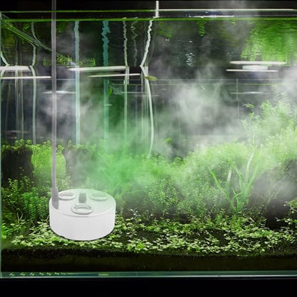 3-Head Ultrasonic Mist Maker Fogger - 900ml/H Humidifier Machine for Fountains, Aquariums, and Ponds | Ideal for Garden Fogging, Hydroponics, and Indoor Grow Rooms.