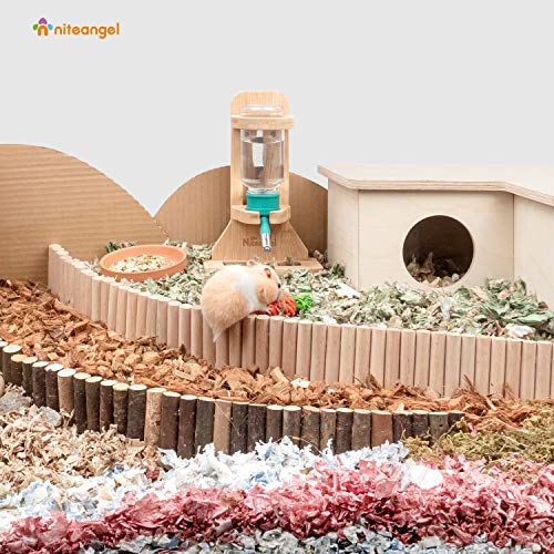 Niteangel Hamster Suspension Bridge Toy - Long Climbing Ladder for Dwarf Syrian Hamster Mice Mouse Gerbils and Other Small Animals (25.6L x 3W) - size: 25.6L x 3W