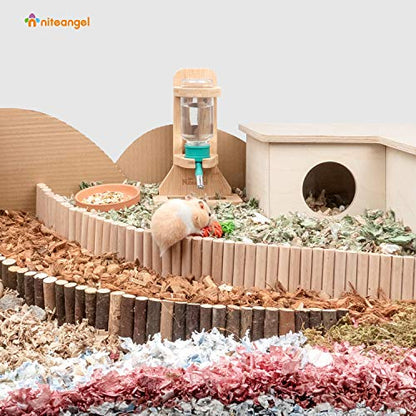 Niteangel Hamster Suspension Bridge Toy - Long Climbing Ladder for Dwarf Syrian Hamster Mice Mouse Gerbils and Other Small Animals (25.6L x 3W) - size: 25.6L x 3W